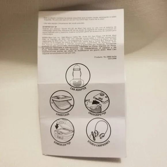 For Gameboy, Mad Catz starter kit, like new condition! - Picture 4 of 4